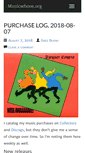 Mobile Screenshot of musicwhore.org